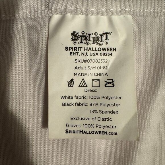 Spirit Halloween Adult Sultry Swat Officer Costume Black/White - Picture 5 of 5